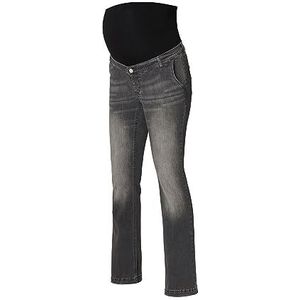 ESPRIT Denim Over The Belly Bootcut Jeans Dames, Black Dark Was