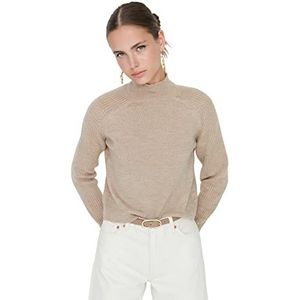 Trendyol Pullover zonder mouwen, beige, L, Beige