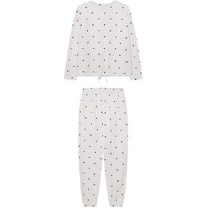 women'secret Pyjamaset voor dames, Witte achtergrond.