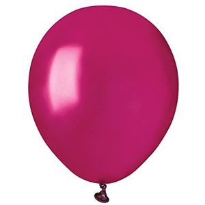 Ciao 100 ballonnen premium kwaliteit A50 natuurlatex kralen (13 cm diameter), bordeauxrood