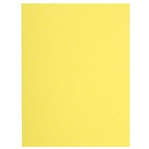 Exacompta - Ref. 150005E - pak van 100 FLASH mappen van 80 g/m2 in felle kleuren - 100% gerecycled en Blue Angel gecertificeerd - afmetingen 22 x 31 cm voor A4-formaat - kanarie-kleur