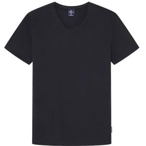 Springfield T-shirt pour homme, noir/blanc, M