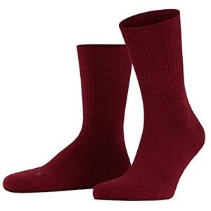 FALKE Walkie Light U SO wol, effen, 1 paar uniseks sokken (1 stuk), Rood (Scarlet 8280)