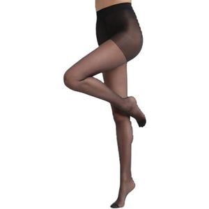 Dim Diam's Panty, Gebogen sluier, 22D, Dames, 3 Stuk, Zwart, 5 Stuk, zwart.