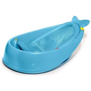 Skip Hop Wal Moby badkuip, 3 standen, antislip, badkamer voor baby's, blauw