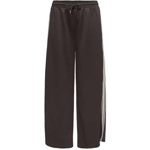 Onlasta Wide Stripe Pantalon SWT, Gâteau chocolat, XL
