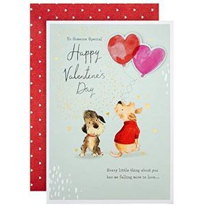 Hallmark Valentijnsdagkaart voor een bijzondere persoon – motief hond met afbeelding