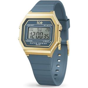 Ice-Watch - ICE digit retro Midnight Blue - Blauw dameshorloge met kunststof band - 022067 (Small), Blauw