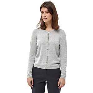 Peppercorn Tana Cardigan voor dames, Grijs (8242 Light Grey Mel.)