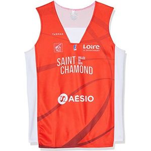 Saint Chamond Basket Saint-Chamond Officieel Uitshirt 2019-2020 Basketbal-shirt Uniseks Kinderen