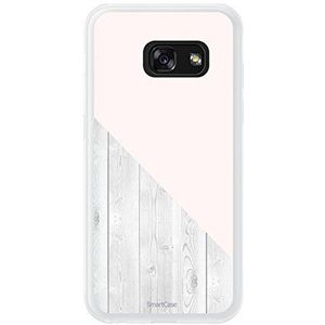 Smartcase Beschermhoes voor Samsung Galaxy A3 2017, exclusieve collectie Pink and Wood