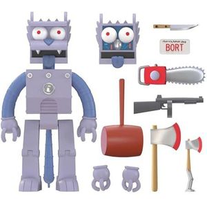 Ultimates Super7 The Simpsons Robot Scratchy 7-inch actiefiguur