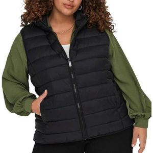 ONLY CARMAKOMA Bodywarmer CARNEW Zwart