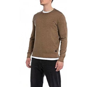 Replay Uk2508 Sweatshirt voor heren, 989 Safari