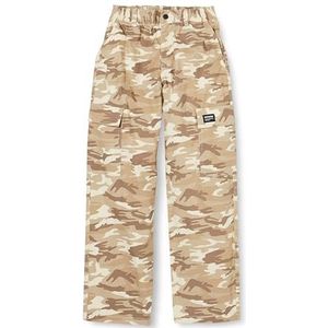 Dr. Denim Calder Cargo broek voor heren, Camouflage Taupe