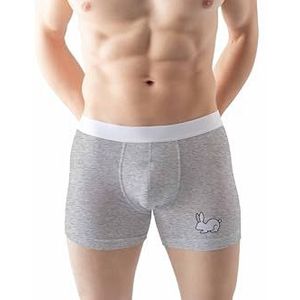 Green Fish Boxer pour homme, gris, L