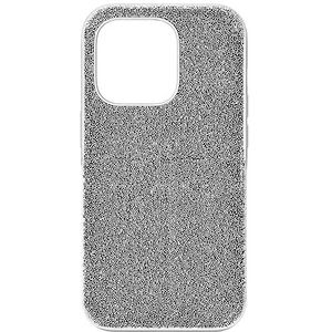 Swarovski iPhone 14 Pro Max High Case, Crystal Silver Phone Case uit de High Collection