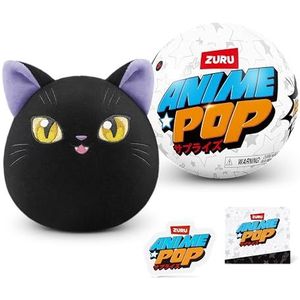 Anime Pop ZURU, Yoruichi (bleek), verrassing Single Capsule Plush Toy, serie 1