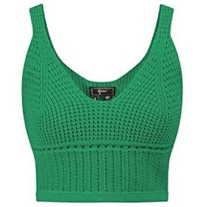 dedica Débardeur en tricot pour femme, vert forêt, XS