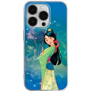 Ert Group Telefoonhoes voor Apple iPhone 14 Pro Original met officiële Disney Mulan 001 licentie perfect aangepast aan de vorm van de mobiele telefoon TPU Case