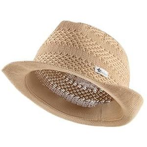 Sterntaler Chapeau de paille en polyester pour fille, naturel, 51