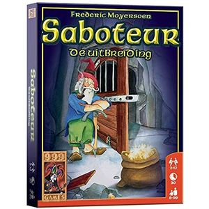 999 Games Saboteur: De Uitbreiding - Kaartspel - 8+ | Ideaal voor grote groepen tot 12 spelers!