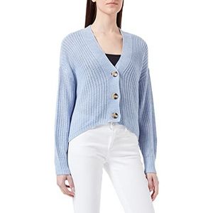 ONLY ONLCAROLSPRING L/S CARDIGAN KNT dames gebreid vest, Blue Heron, L