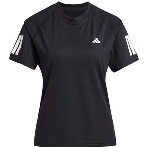 adidas Femme CLUB 3 STRIPE TENNIS CLIMACOOL T-SHIRT, Black, XL