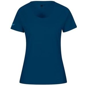 Trigema Dames T-shirt van biologisch katoen, saffier-C2C