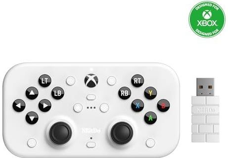 8Bitdo Lite SE 2.4G Wireless Controller for Xbox Series X|S, Xbox One, Windows 10/11, Gamepad with Hall Effect Joysticks, 3.5mm Audio Jack - Officially Licensed