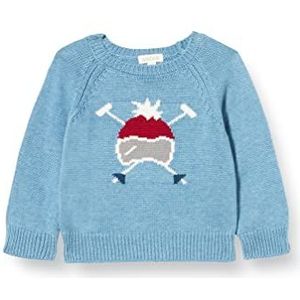 Gocco Intarsia Baby Jongens Jersey Skipullover donkerblauw 3 jaar, Donkerblauw