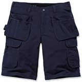 Carhartt Heren Multi-Pocket Shorts Staal Navy W38 104201.I26.S538