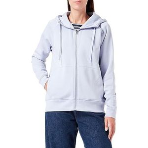 G-STAR RAW Premium Core 2.1 Hoodie met ritssluiting, mouwloze trui voor dames, Grijs (Icelandic Blue D22727-c235-g081)