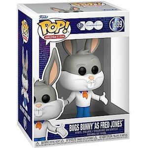 Funko Pop! Animatie: HB - Bugs Bunny As Fred - Looney Tunes - De Looney Tunes - Vinyl Verzamelfiguur - Cadeau-idee - Officiële Producten - Speelgoed voor Kinderen en Volwassenen