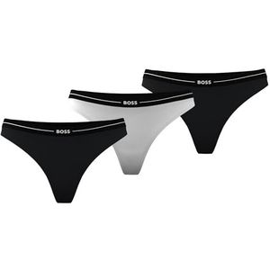 BOSS 3p string voor dames, Open Wit