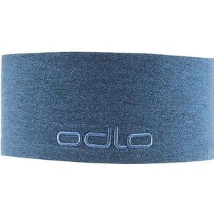 Odlo Revelstoke PW Hoofdband, Blauw Wing Teal Melange, Eén maat Unisex Volwassenen, Blauwe Wing Teal Melange, Blauwe wing Teal Melange