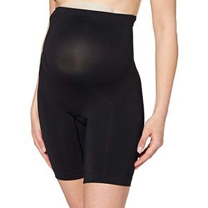 Noppies Naadloze lange shorts dames onderbroek, Zwart (C270)