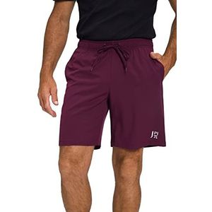 JP 1880 Jay-pi Short de sport fonctionnel pour homme Taille élastique Pantalon Quickdry, aubergine, XL