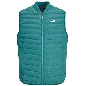 JACK & JONES Jcologan Bodywarmer Collar Herenvest, Fles Groen