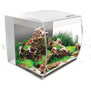 Fluval Fluval Aquariumset, flexibel, 57 liter, wit, 100 g