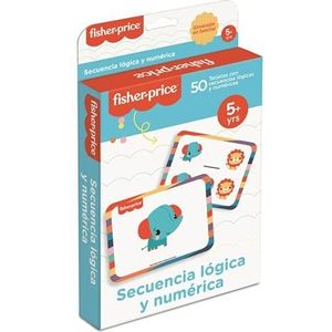 Cayro - Logische en digitale sequentiekaarten - Educatief spel - Leren tellen - Leuk en effectief leren voor kinderen vanaf 5 jaar - 50 kaarten - Familiespel