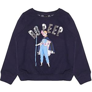 Popgear Disney Toy Story Bo Peep Girls Crewneck Sweatshirt Nav Trainingspak Meisjes, Navy Blauw