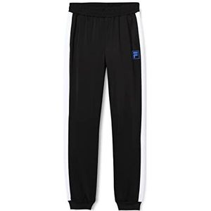 Fila BILLERBECK Pantalon de Habillage, Black-Bright White, 170/176 pour Enfants, Noir/blanc vif