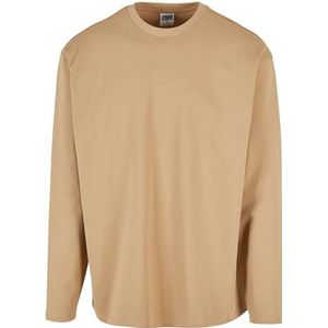 Urban Classics - Ultra Heavy Oversized Longsleeve shirt - Beige