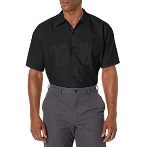 Red Kap Men's Performance Tech Shirt, Short Sleeve Chemise Button Down de travail pour homme, Cruz V2 Fresh Foam, L grande longueur
