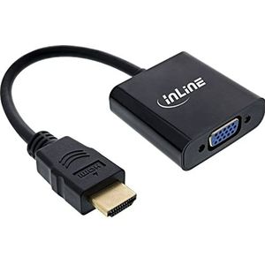 InLine® converter hdmi naar vga kabel met audio