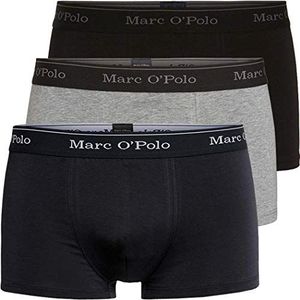 Marc O'Polo Boxershorts voor heren, 3 stuks, katoenmix, meerkleurig (lichtgrijs)