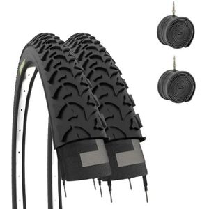 2 bestekdelen Kenda 20 x 1,75 (47-406) + bandenkussen van rubber, MTB voor kinderen, Mountain Bike City