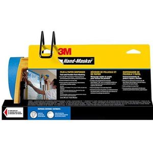 Handmasker 3M voorgemonteerde afdekfolie en plakbandset, meerkleurig, M3000 PAK