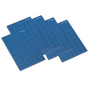 Westcott E-46003 I-00 snijmat A3, kunststof, blauw, 5 stuks